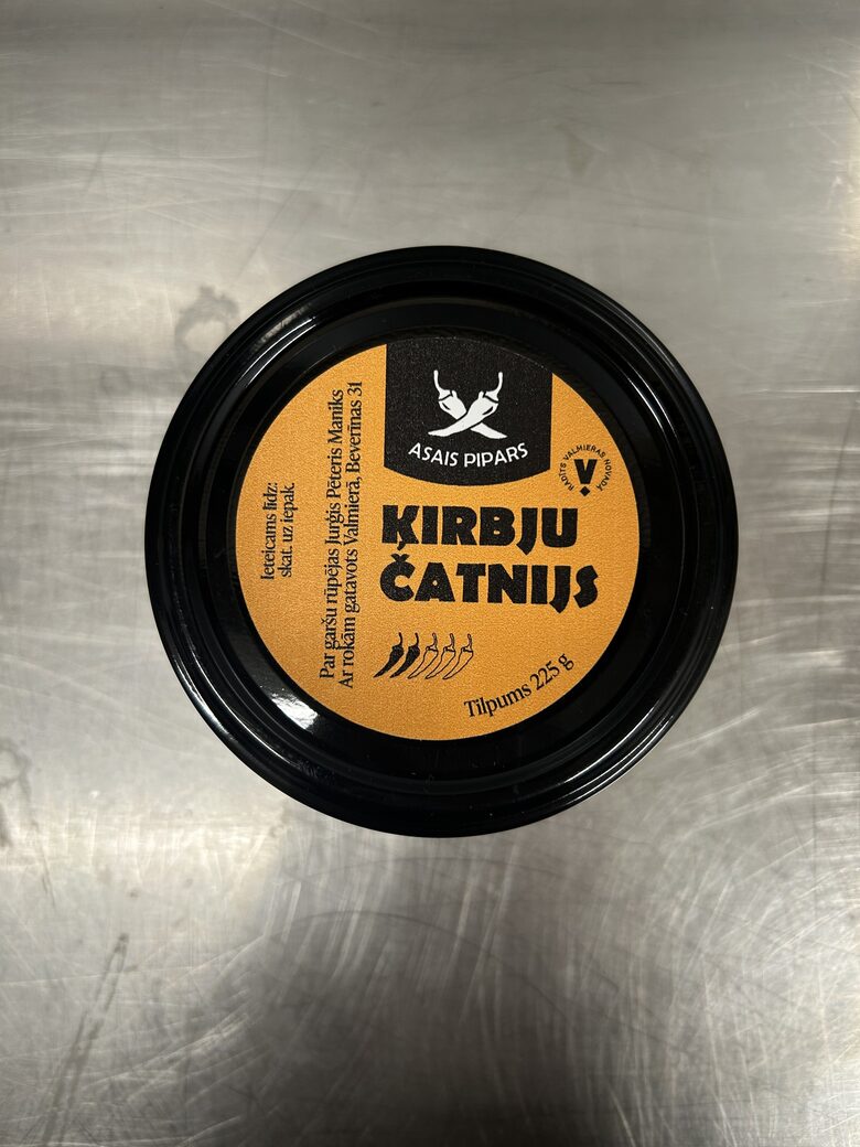 Ķirbju čatnijs 225g